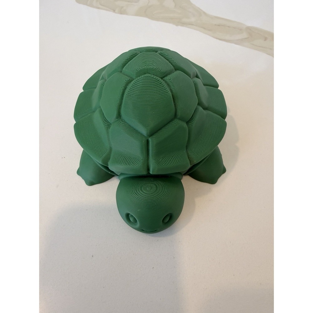 Turtle Sandbox for Desk with Lid Portable Sandbox